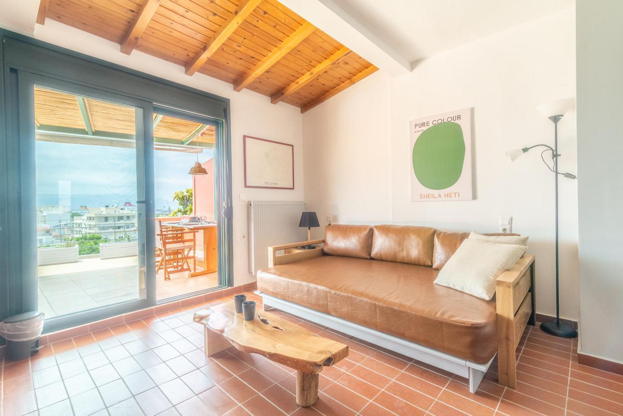 City Loft Near The Airport With Seaview Iraklio Exterior foto