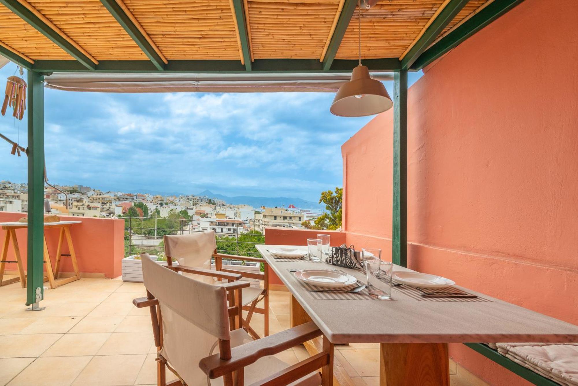City Loft Near The Airport With Seaview Iraklio Exterior foto