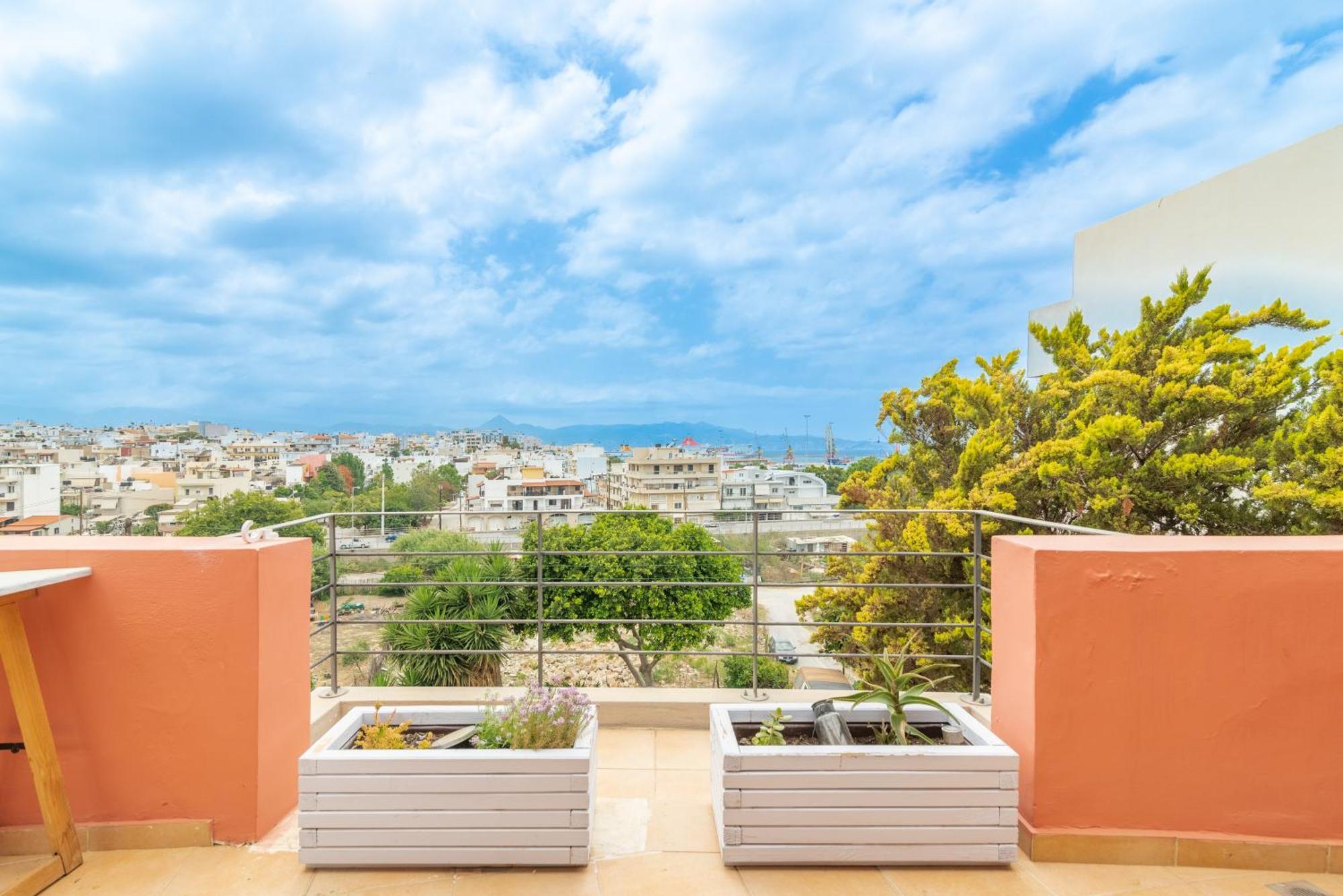 City Loft Near The Airport With Seaview Iraklio Exterior foto
